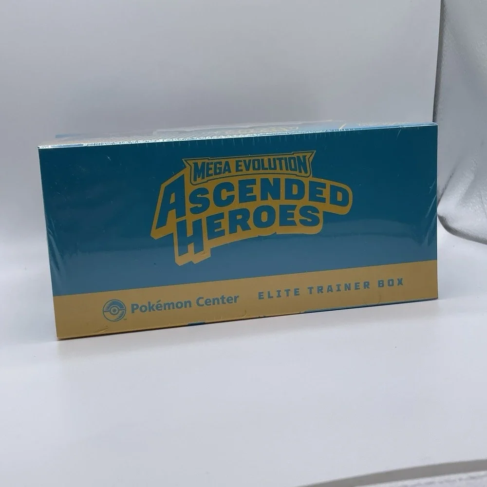 Pokemon Center Ascended Heroes Elite Trainer Box ETB Mega Evolution SEALED READ